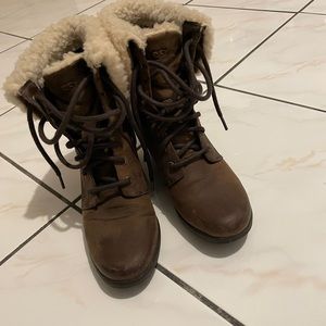 Ugg Wedges Shoes (Size 6)